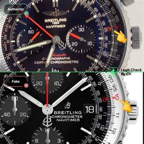 breitling replica vs real|how to check breitling watch authenticity.